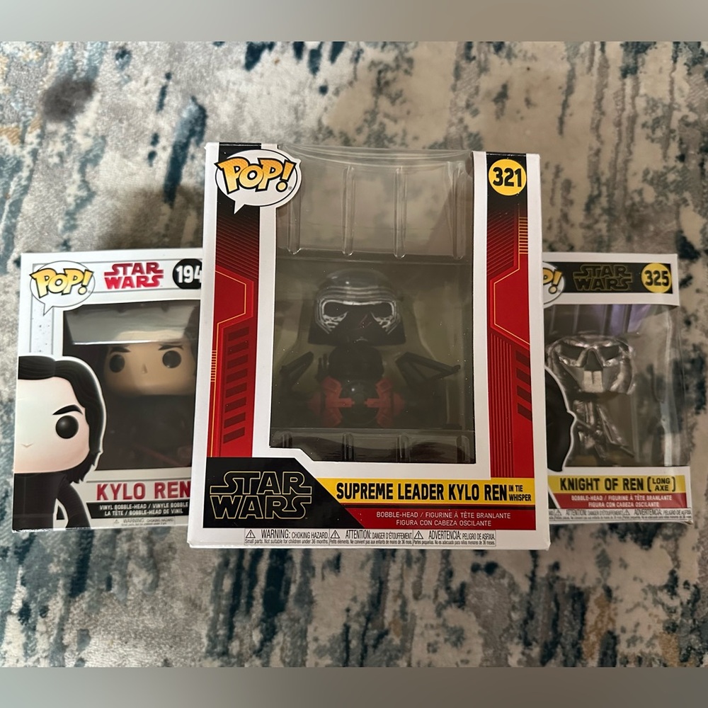 Star Wars Kylo Ren Funko Pop Bundle